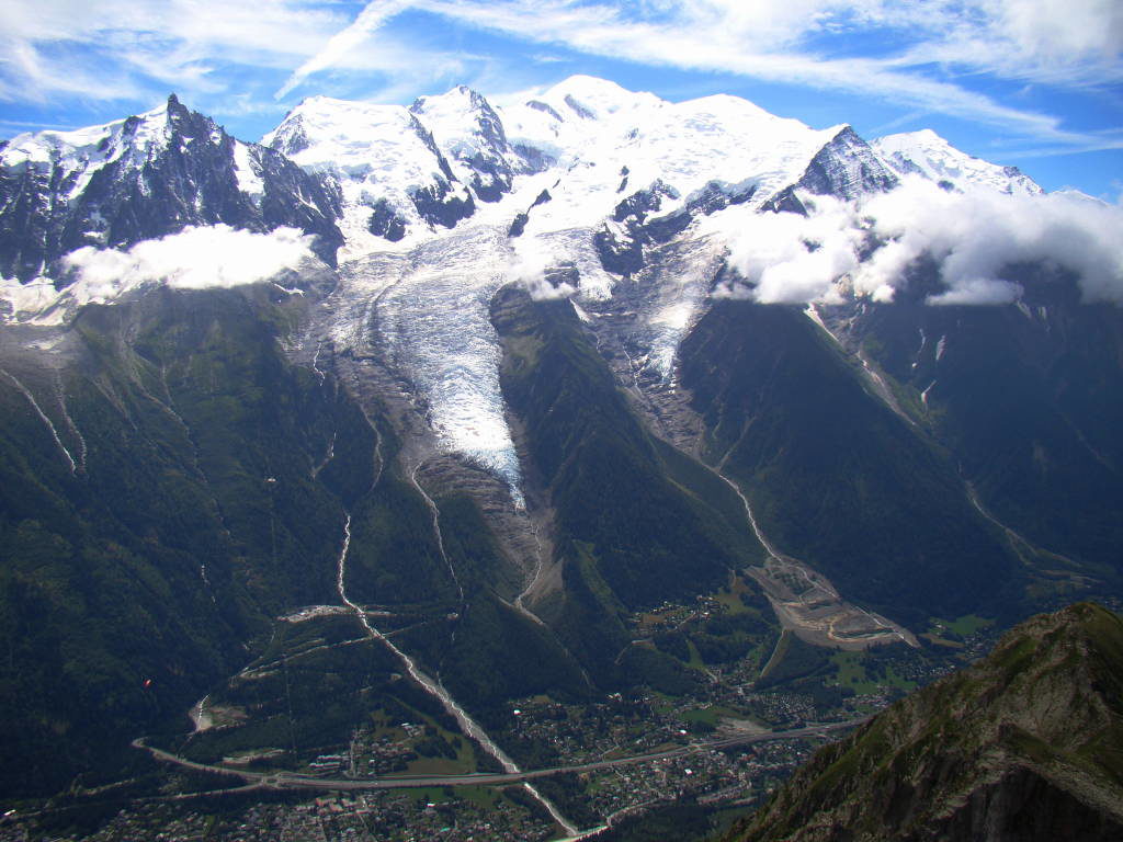 Vista do Le Brévent - O que fazer em Chamonix França