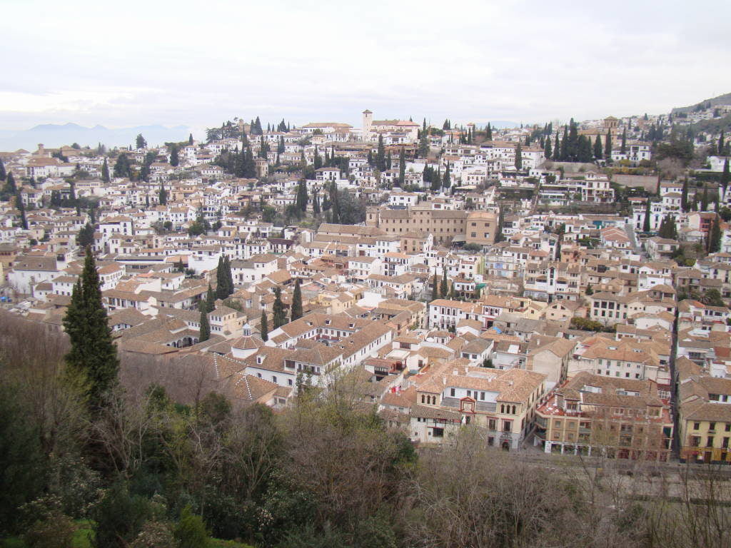 Granada vista do Oratório do Mexuar 