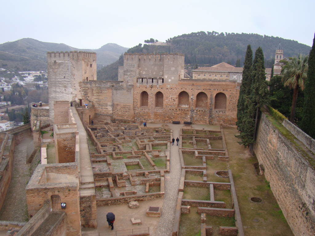Alçácova - Palácio de Alhambra Espanha em Granada