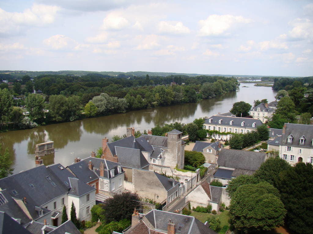 Rio Loire visto do Castelo d'Amboise - Castelos na França - Os 5 castelos no Vale do Loire que são top!