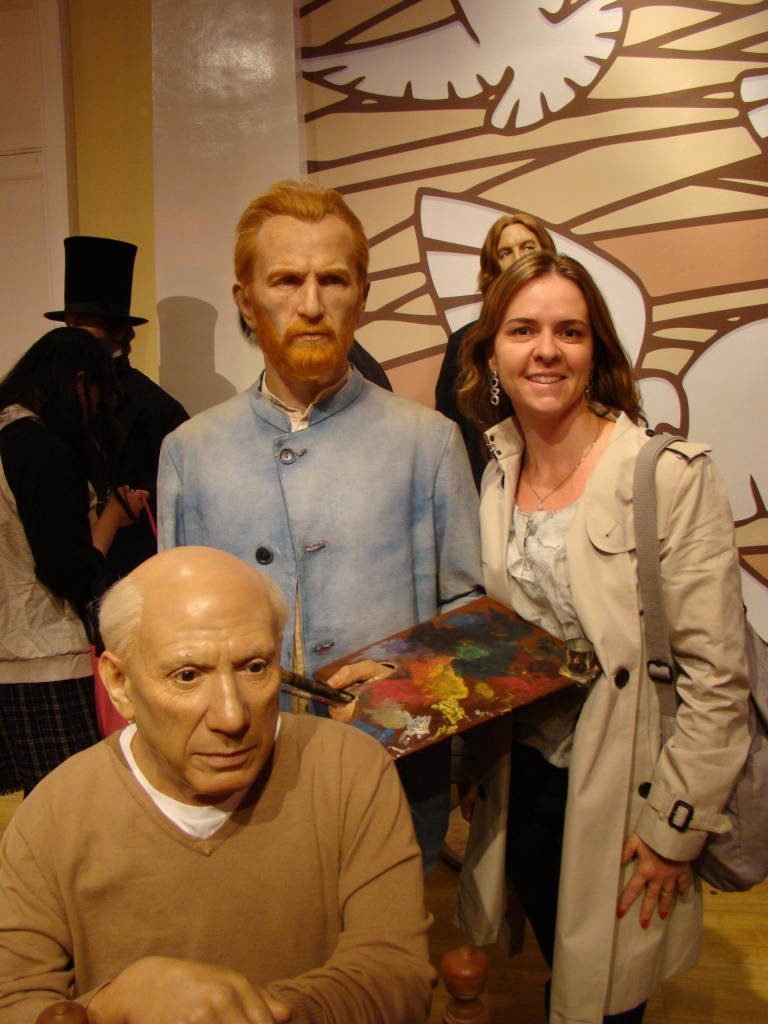 Van Gogh e Picasso no Madame Tussauds 