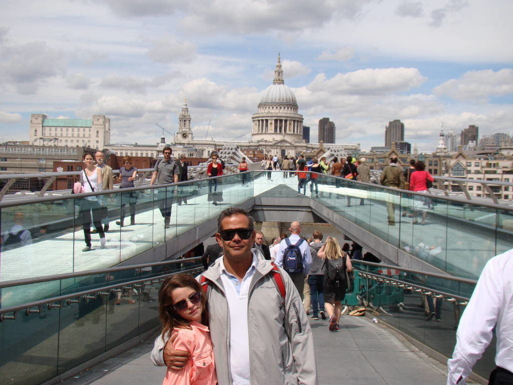Millenium Bridge - Verão em Londres - Pontos Turísticos Imperdíveis!
