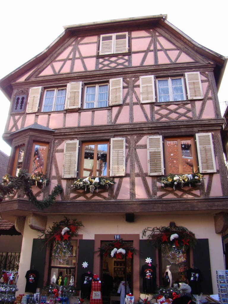 Obernai - Rota do Vinho da Alsácia França no Natal