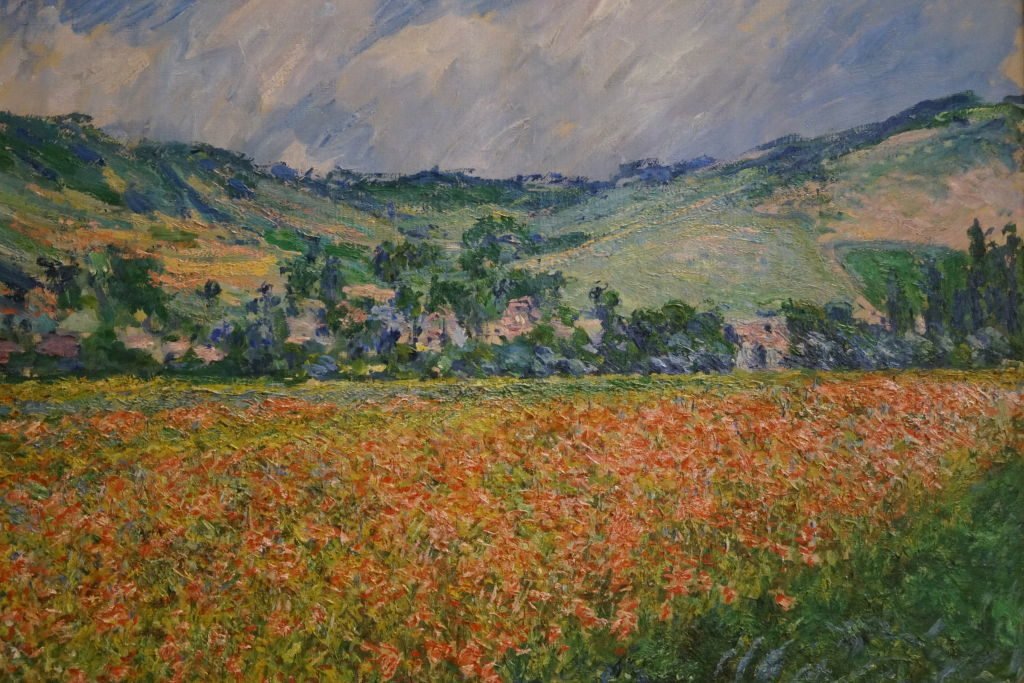 Champ de Coqueliquot Environs Giverny, Monet - O que fazer em Rouen França