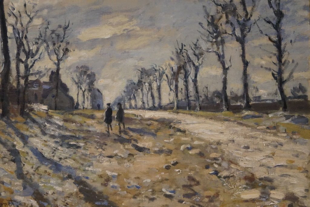 Route Effet de Neige, Soleil Couchant, Claude Monet - O que fazer em Rouen França