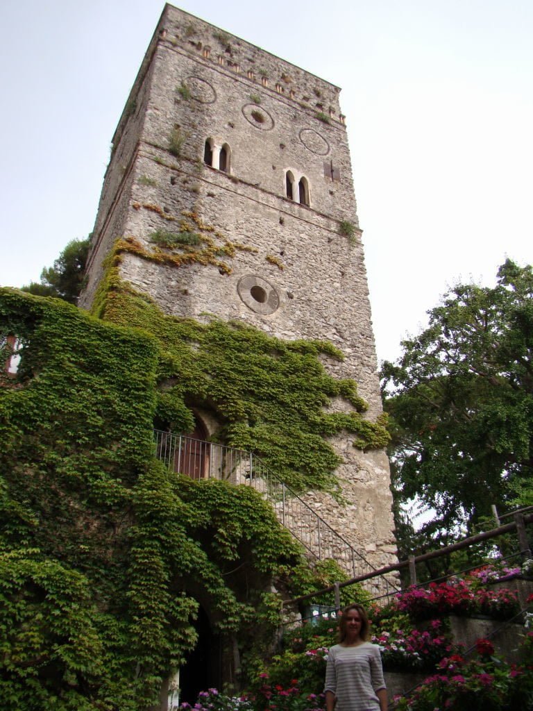 Torre Maggiori na Villa Rufolo