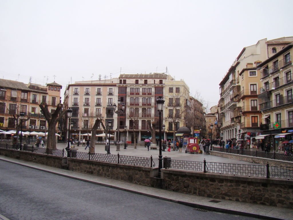 Plaza Zocodover - O que fazer em Toledo Espanha em 1 dia