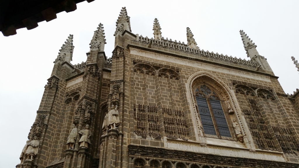 Lateral da capela do Monastério - O que fazer em Toledo Espanha em 1 dia