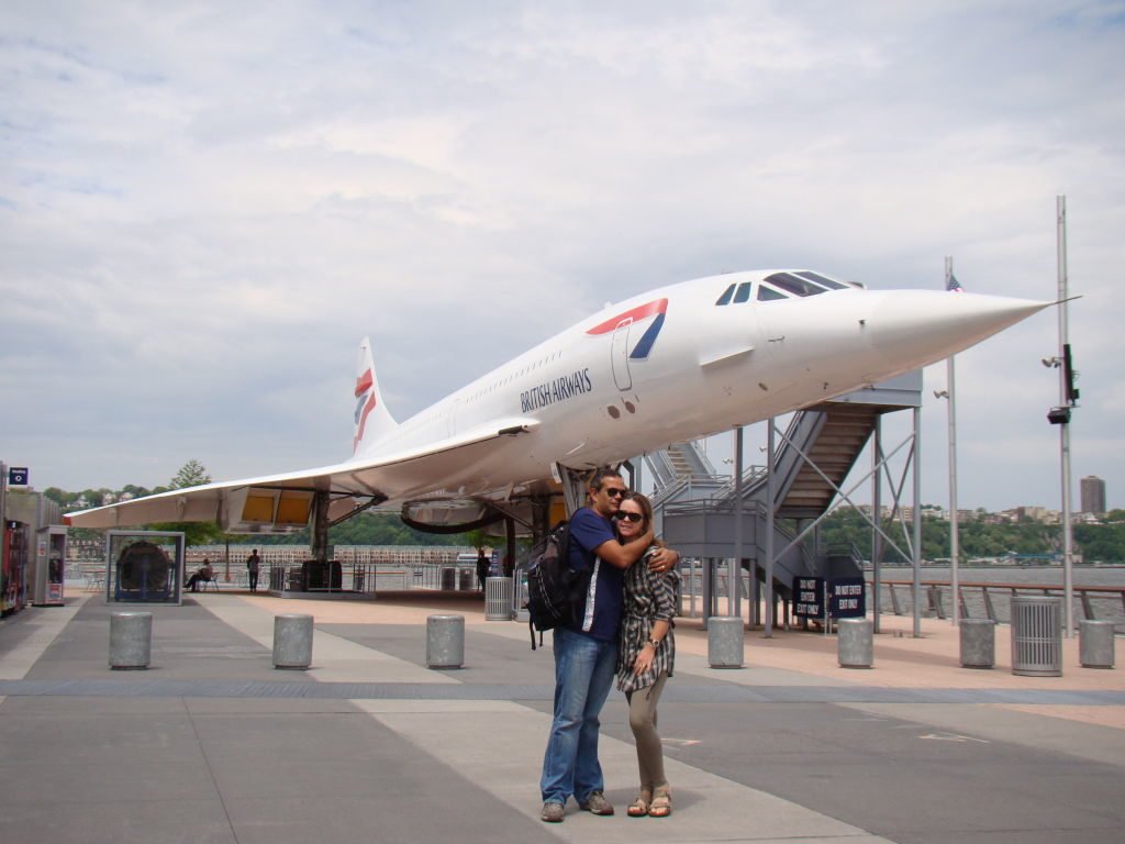 Concorde - Porta-aviões Intrepid