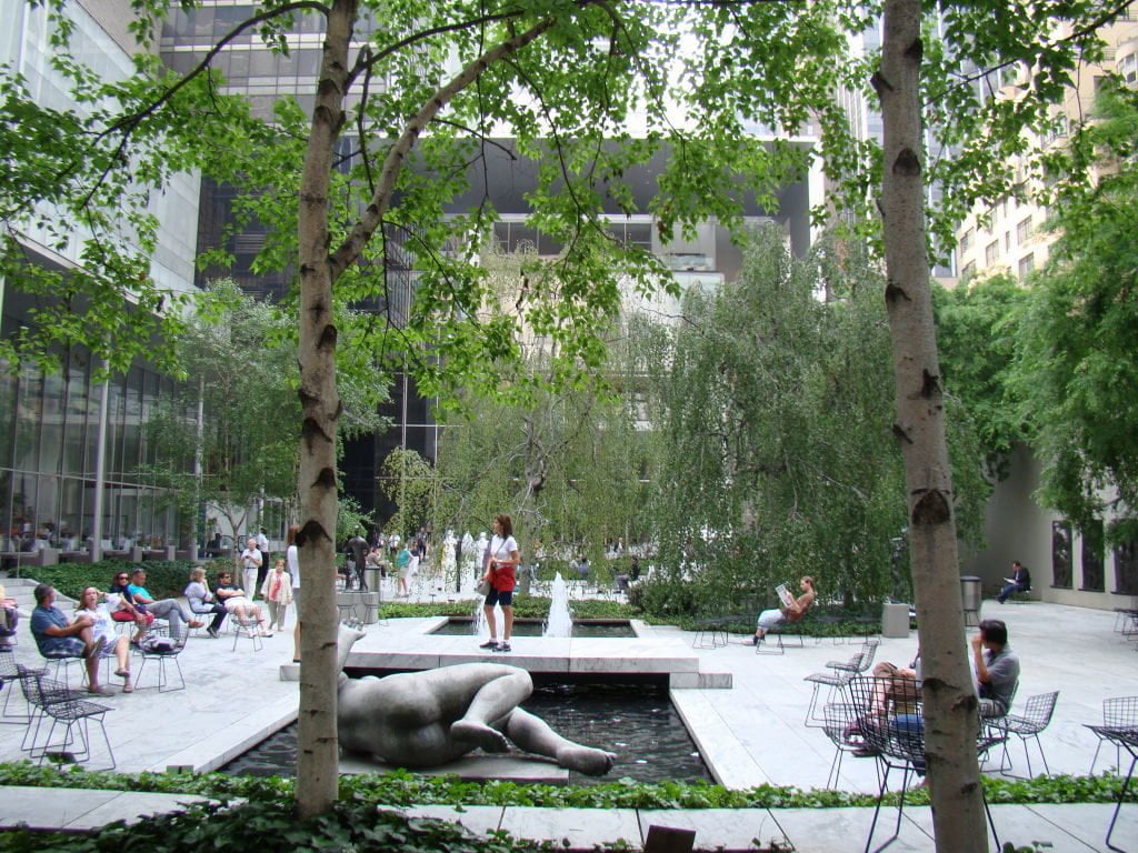 Jardim Interno do MOMA - Principais Pontos Turísticos de Nova York
