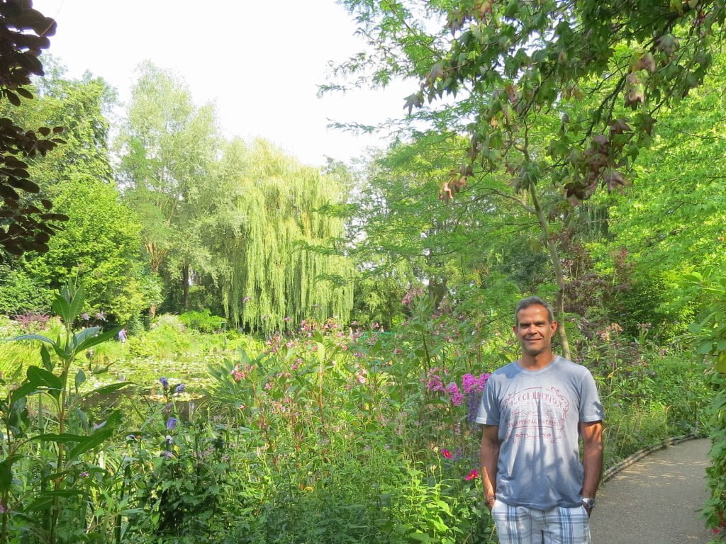 Jardim de Monet em Giverny 