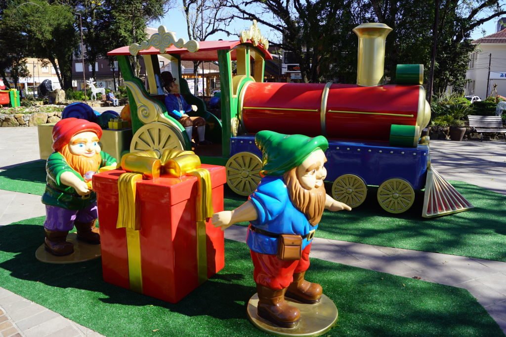 Praça João Corrêa - Sonho de Natal em Canela