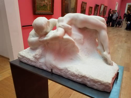 Anjo Caído de Rodin - Palácio de Belas Artes - O que fazer em Lille França