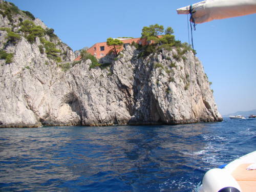 Villa Malaparte - O melhor dos passeios de barco em Capri Itália
