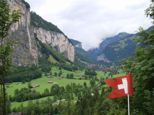 Vale de Lauterbrunen - O que fazer em Interlaken Suíça