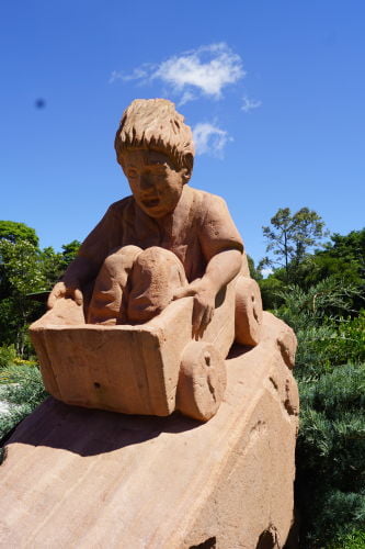 Escultura Parque Pedras do Silêncio - O que fazer em Nova Petrópolis