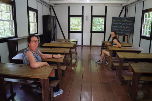 Escola no Parque Aldeia do Imigrante - O que fazer em Nova Petrópolis