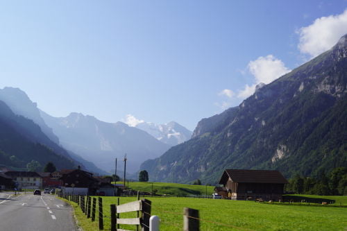 Estrada na Suíça
