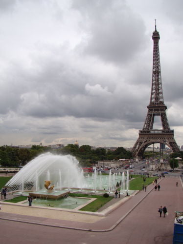 Torre Eiffel vista do Trocadero - Como economizar em Paris! Paris barata!
