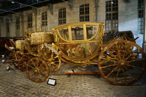 Museu das Carruagens no Castelo de Compiègne 