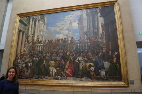 As Núpcias de Canaã por Veronese no Museu do Louvre - Museus em Paris