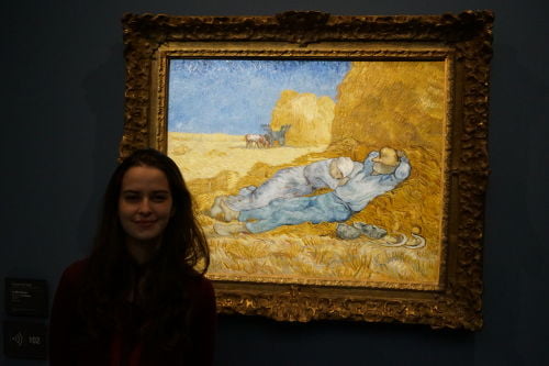 La méridienne ou La Sieste, de Vincent VAN GOGH, no Museu d'Orsay 