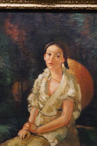 La nièce du peintre assisse, André DERAIN, 1931, Museu l'Orangerie