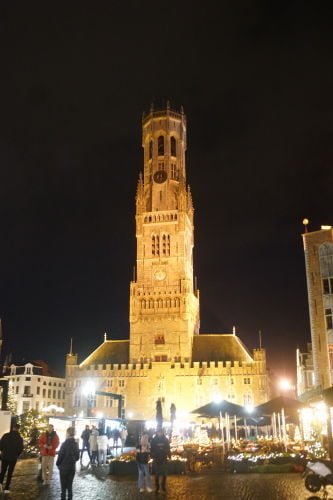 Campanário -Beffroi - O que fazer em Bruges Bélgica 