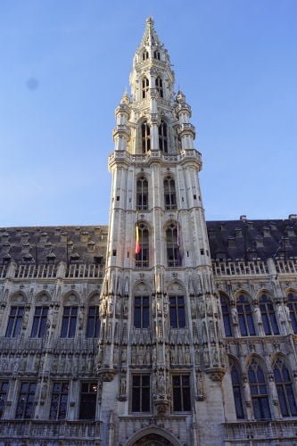 A Prefeitura na Grand Place 