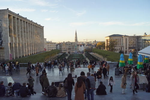 Mont des Arts - O que fazer em Bruxelas