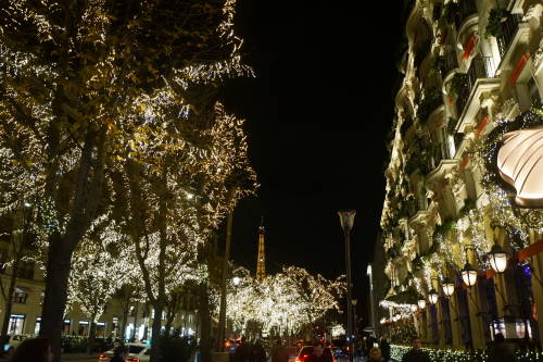 Avenue Montaigne - Natal em Paris