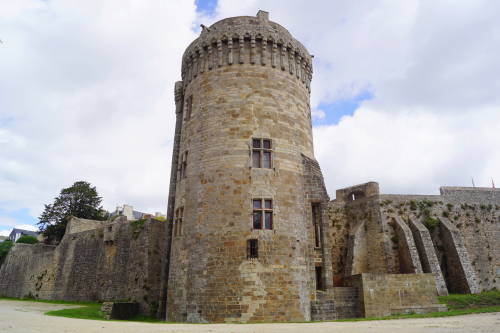 O castelo de Dinan França