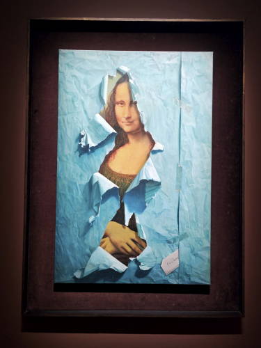 La Déchirure, 1981, Henri CADIOU - Exposição Le Trompe-L'Oeil no Museu Marmottan Monet 